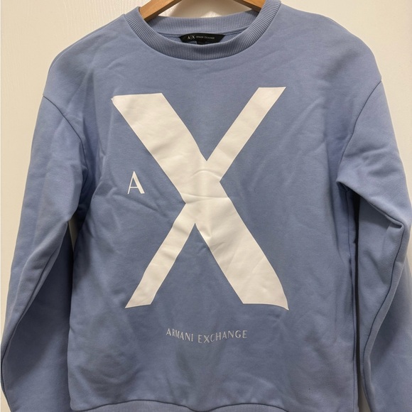 Armani Exchange Light Blue Set with White Logo - Picture 2 of 6